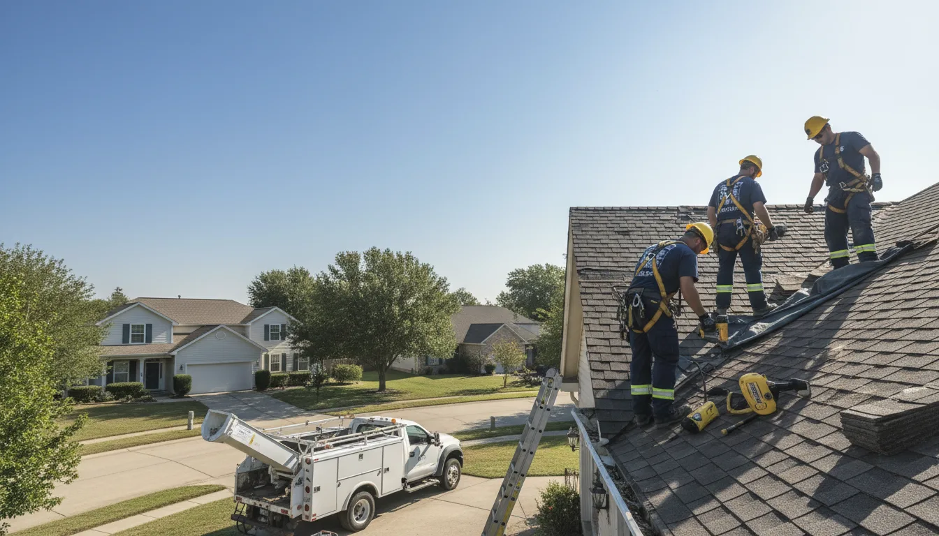 Storm Damage Roof Repair in Kelayres, PA